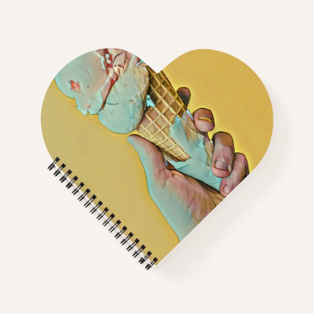 Ice cream flavor notebook (Front)