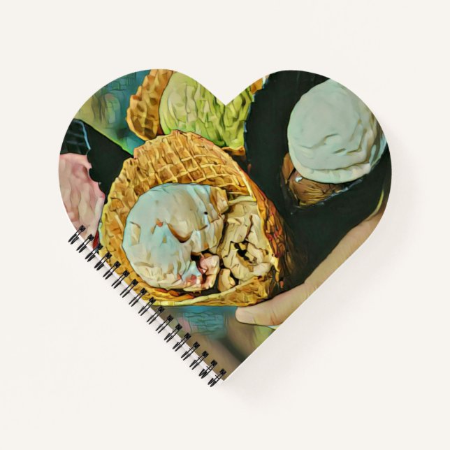 Ice cream flavor notebook (Front)