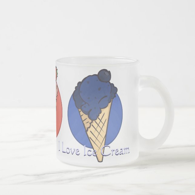 Ice Cream Flavors Mug (Right)