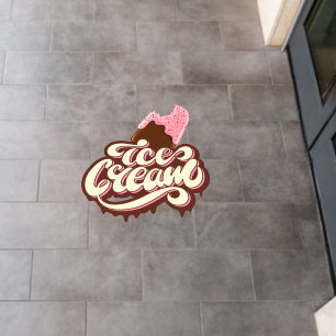 Ice Cream Floor Decals