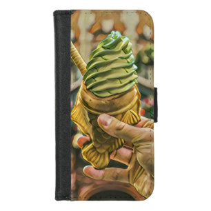 Ice cream for kids iPhone 8/7 wallet case