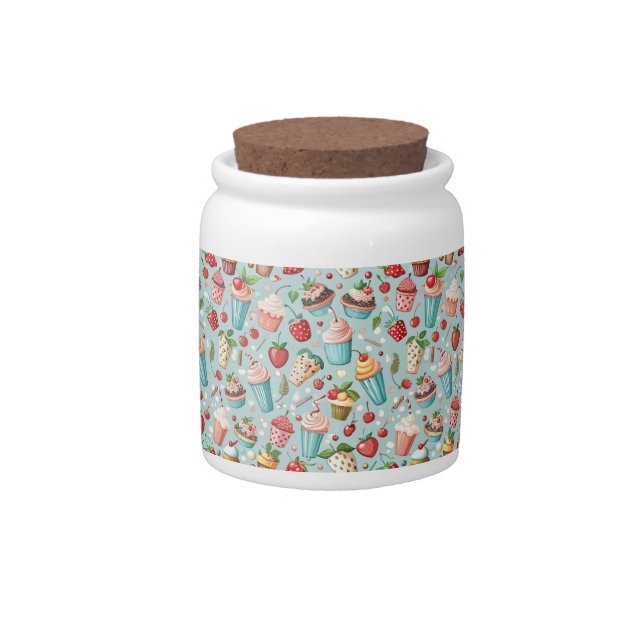 Ice Cream Fun Candy Jar (Front)
