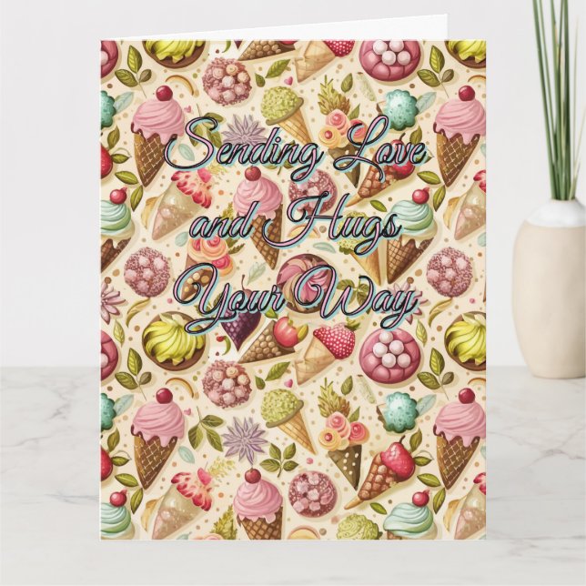 Ice Cream Fun Card (Front)