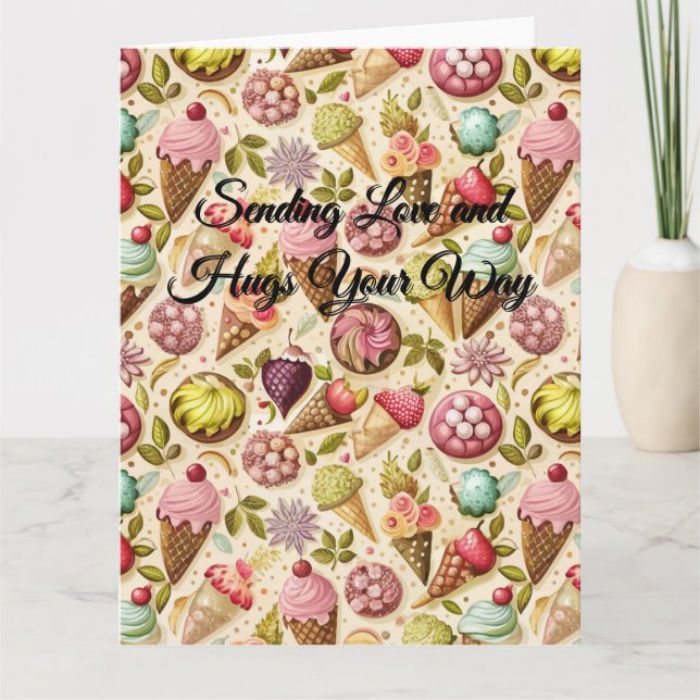 Ice Cream Fun Card (Front)