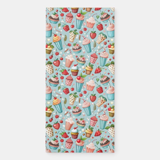 Ice Cream Fun Magnetic Notepad (Front)