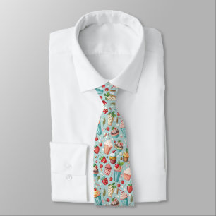 Ice Cream Fun Neck Tie