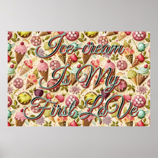 Ice Cream Fun Poster