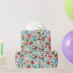 Ice Cream Fun Wrapping Paper