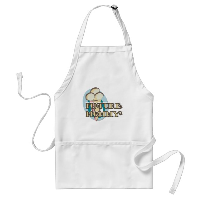 Ice Cream Future Mommy Tshirts and Gifts Adult Apron (Front)