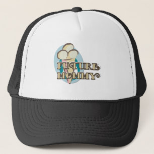Ice Cream Future Mommy Tshirts and Gifts Trucker Hat