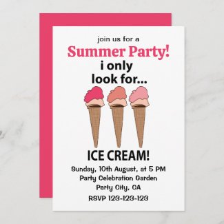 Ice Cream I Only Look For Ice Cream