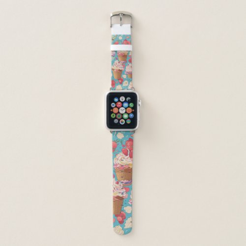 Ice_Cream Illustration  Apple Watch Band