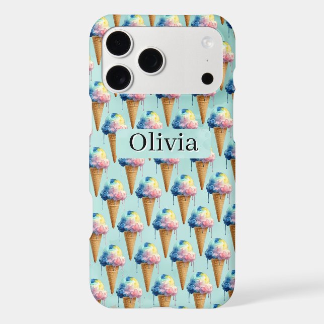 Ice Cream iPhone Case (Back)
