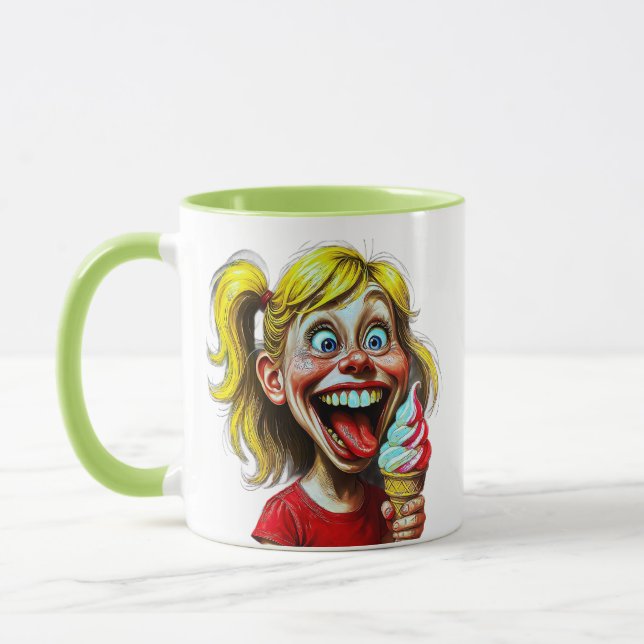Ice Cream Joy Burst Mug (Left)