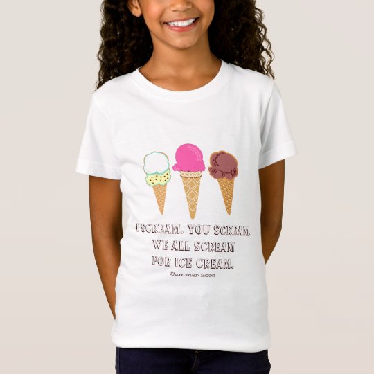 Ice Cream Kids Shirt