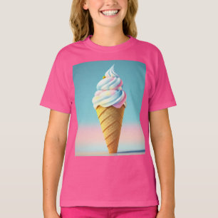 Ice Cream Kitty (1) : T-Shirt