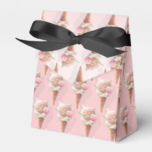 Ice Cream Kitty – Rosy & Dreamy Favor Boxes