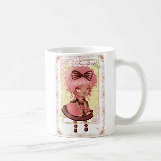 Ice Cream Lolita Fraise Chocolat Coffee Mug (Right)