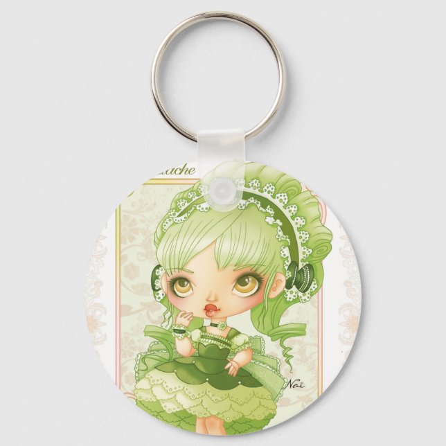 Ice Cream Lolita Pistache Keychain (Front)