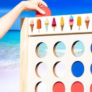 Ice Cream Lollies Summer Outdoor Game Fast Four