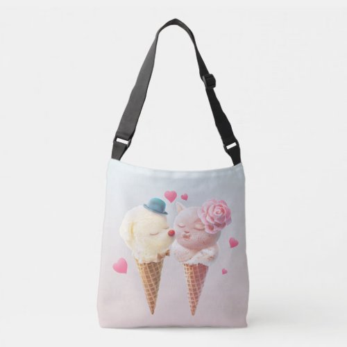 Ice Cream Love Crossbody Bag