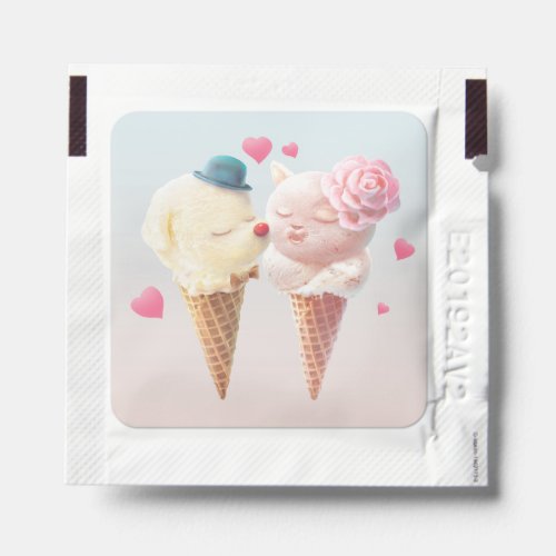 Ice Cream Love Hand Sanitizer Packet