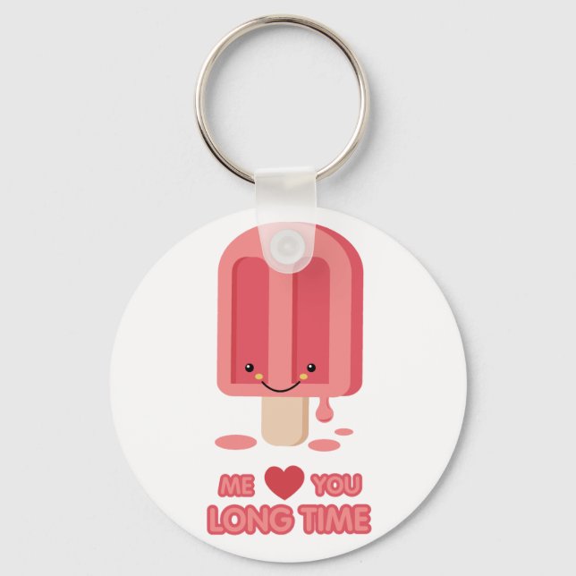 ICE CREAM LOVE KEYCHAIN (Front)
