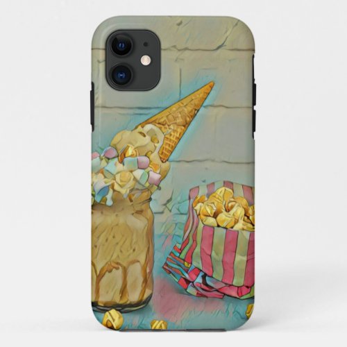 Ice cream lover gift iPhone 11 case