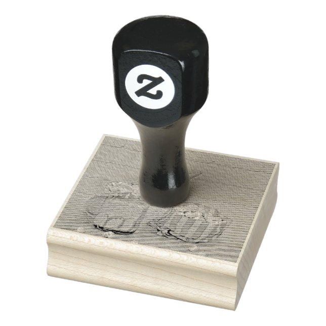 Ice cream lover gift rubber stamp (Stamp)