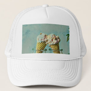 Ice cream lover gift trucker hat