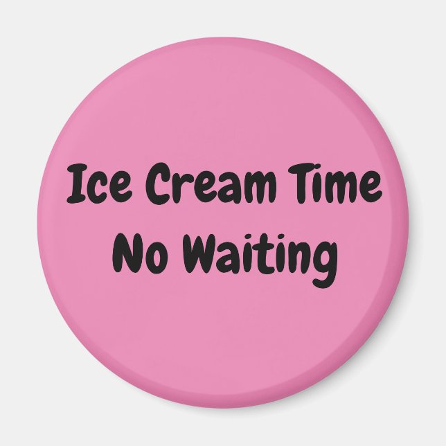 Ice Cream Lovers Frig Magnet (Front)