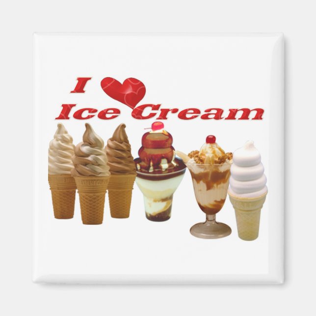 Ice Cream Magnet (Front)
