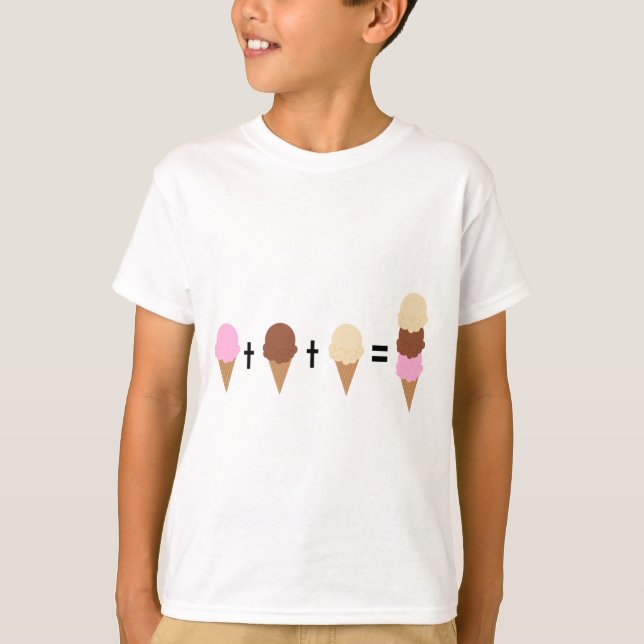 Ice Cream Math T-Shirt (Front)