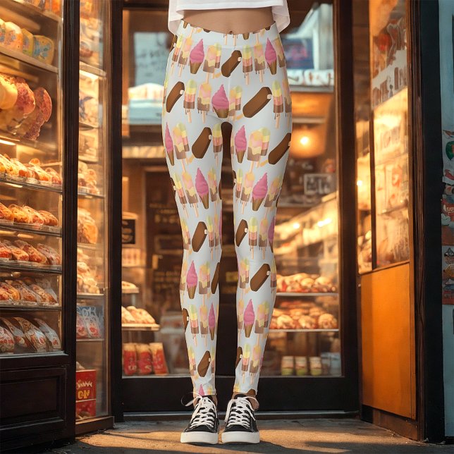 Ice Cream Melting Leggings (Creator Uploaded)