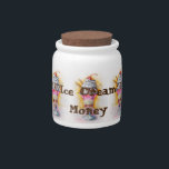 Ice Cream Money Stash Jar<br><div class="desc">❤All designed with love by WitCraft Designs™! Personalize your way 👌 Find and follow us on social media (ⒻⓅⓉ) 📷 TAG #witcrafting and share your purchases on social media with us!! You can connect to all my social media accounts at www.witcraft.com Visit my designer profile to see all my shops...</div>