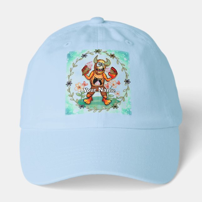 Ice Cream Monster Hat (Front)