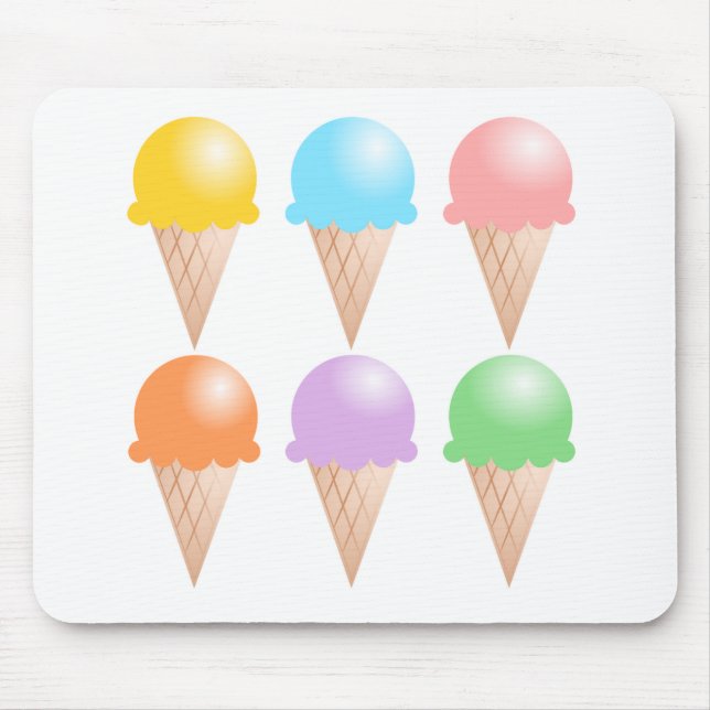 ICE CREAM MOUSE PAD (Front)