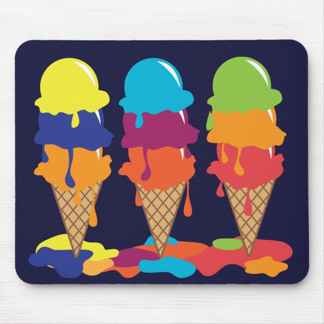 Ice Cream Mousepad (Front)