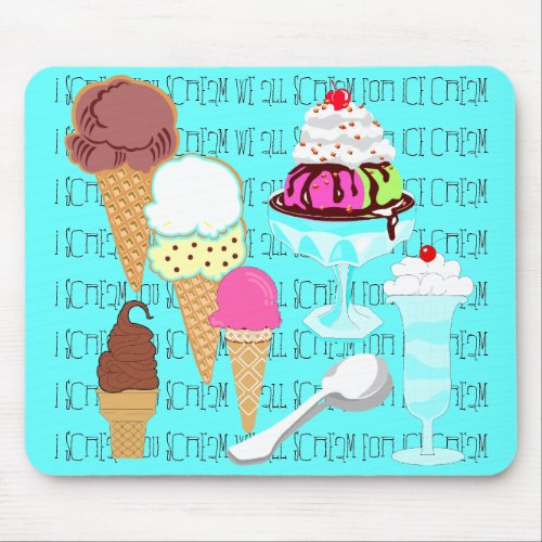 Ice Cream Mousepad