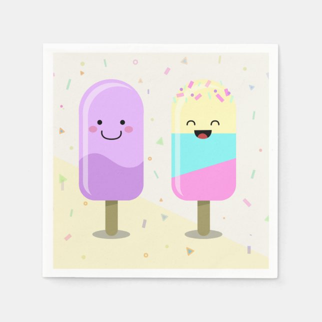 Ice Cream Napkins (Front)