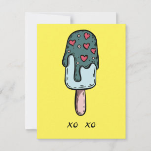 ice cream note card