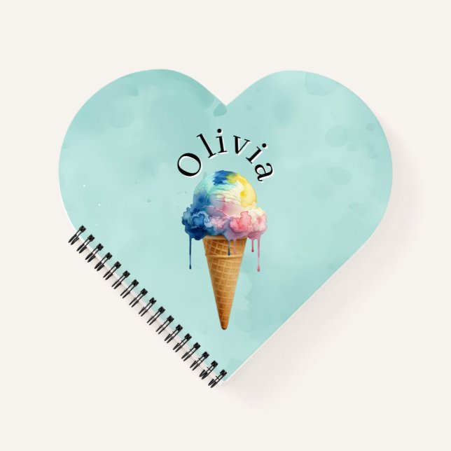 Ice Cream Notebook (Front)