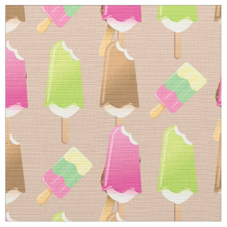 Ice Cream on a Stick Fabric