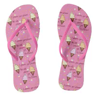 Ice cream clearance flip flops