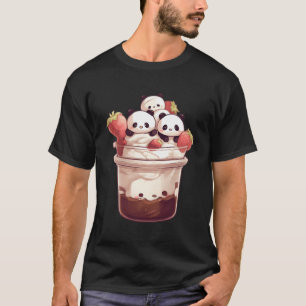 Ice Cream Panda Bear Delicious Teddy Bear Icecream T-Shirt