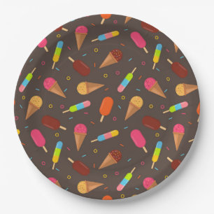 Ice Cream Paper Plates