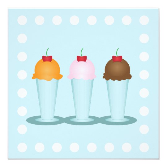Ice Cream Parlor Card