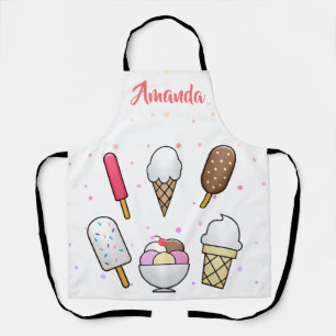 Ice Cream Parlor Dream Apron
