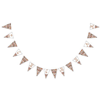 Ice-Cream Parlor Party Bunting Flags