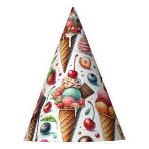 Ice-Cream Parlor Party Hat